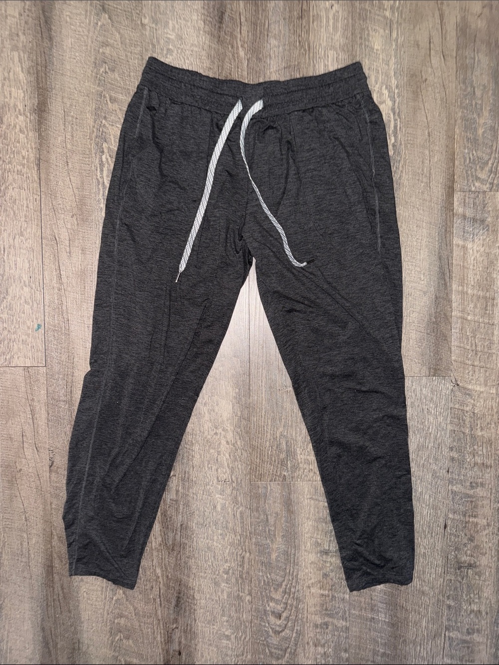 Everyday Charcoal Jogger Pants with Drawstring